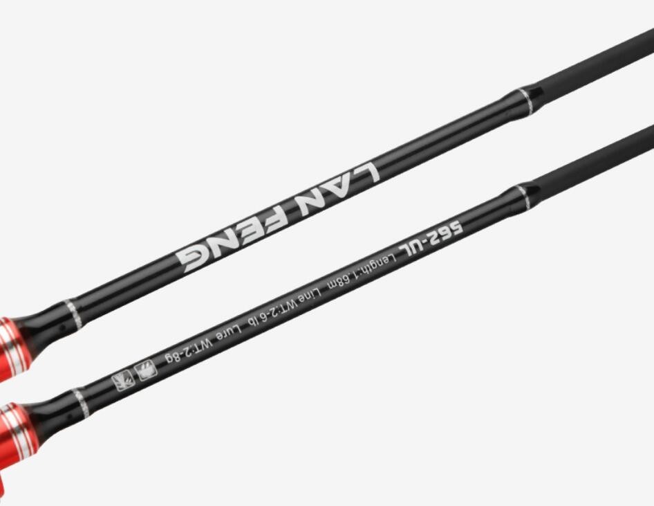 Carbon Casting Telescopic Fishing Rods 1.5m-1.8m Portable Poles Travel Spinning