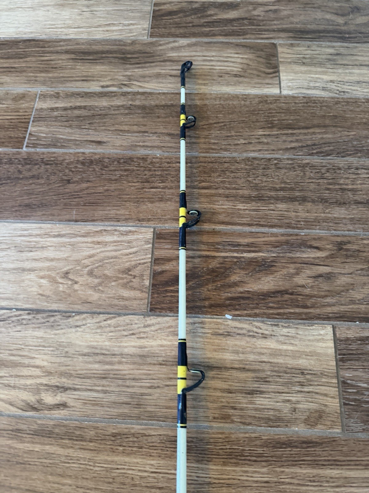 Vintage Custom Big Game Fishing Rod With Fuji Triple Foot Guides Penn Fenwick
