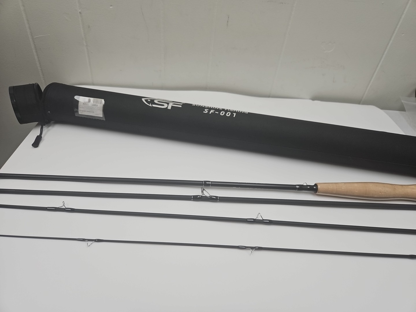 SF SF-001 Fly Fishing Rod 9 Feet 4 piece with Carrying Case 5/6 wt