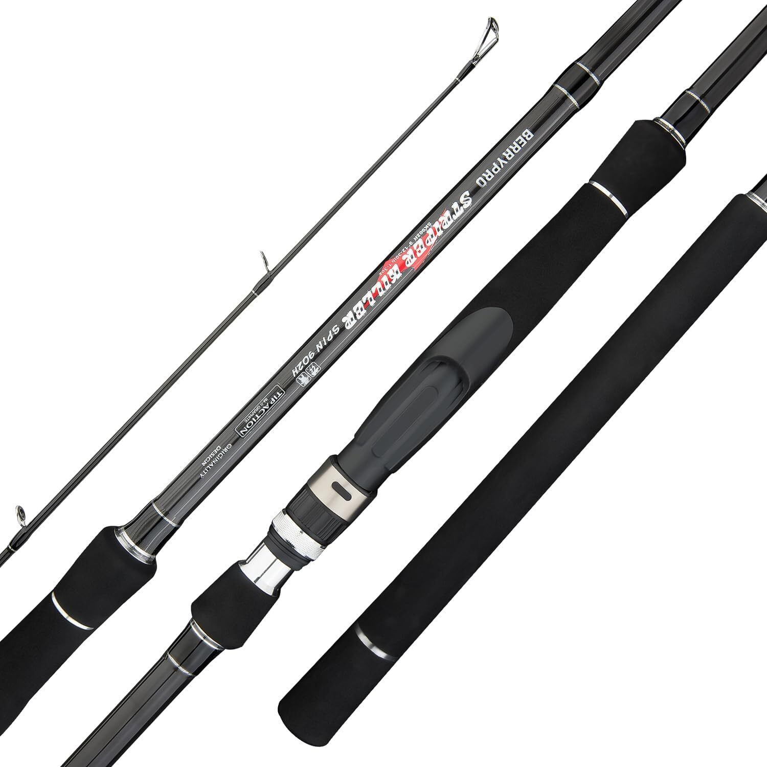 Berrypro Striper Killer Fishing Rod Im8 X Carbon Lightweight Sensitive Durable
