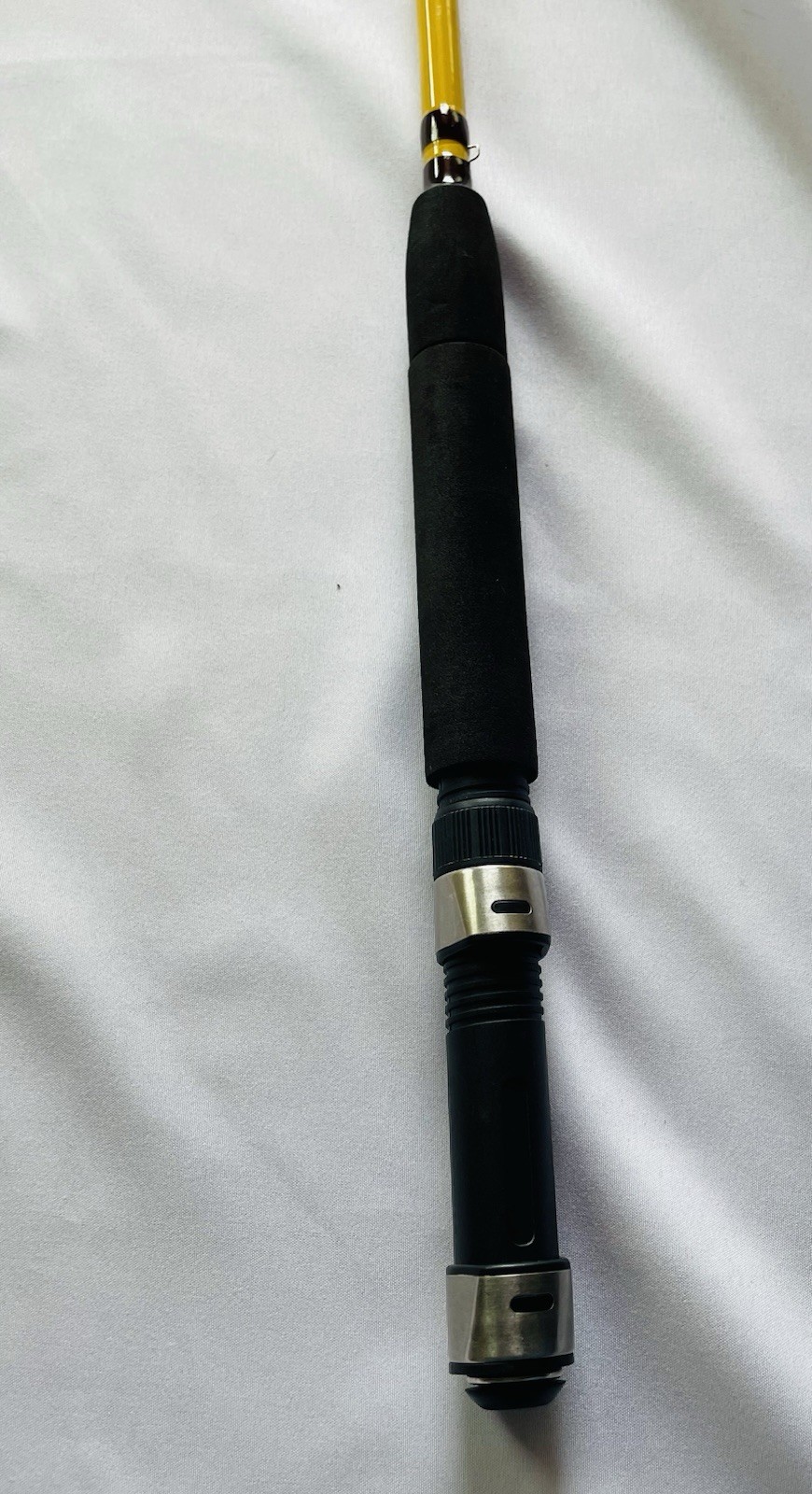 Eagle Claw Pack-It PK601 7’6 Spin Fly Travel Rod 4pc Yellow