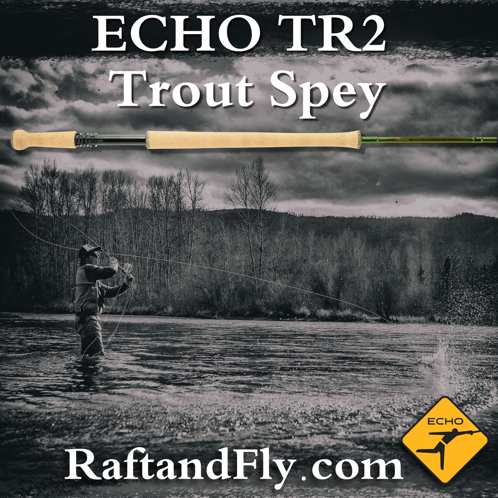 Echo TR2 3wt 11’0″Switch Trout Spey – Lifetime Warranty – Free Shipping