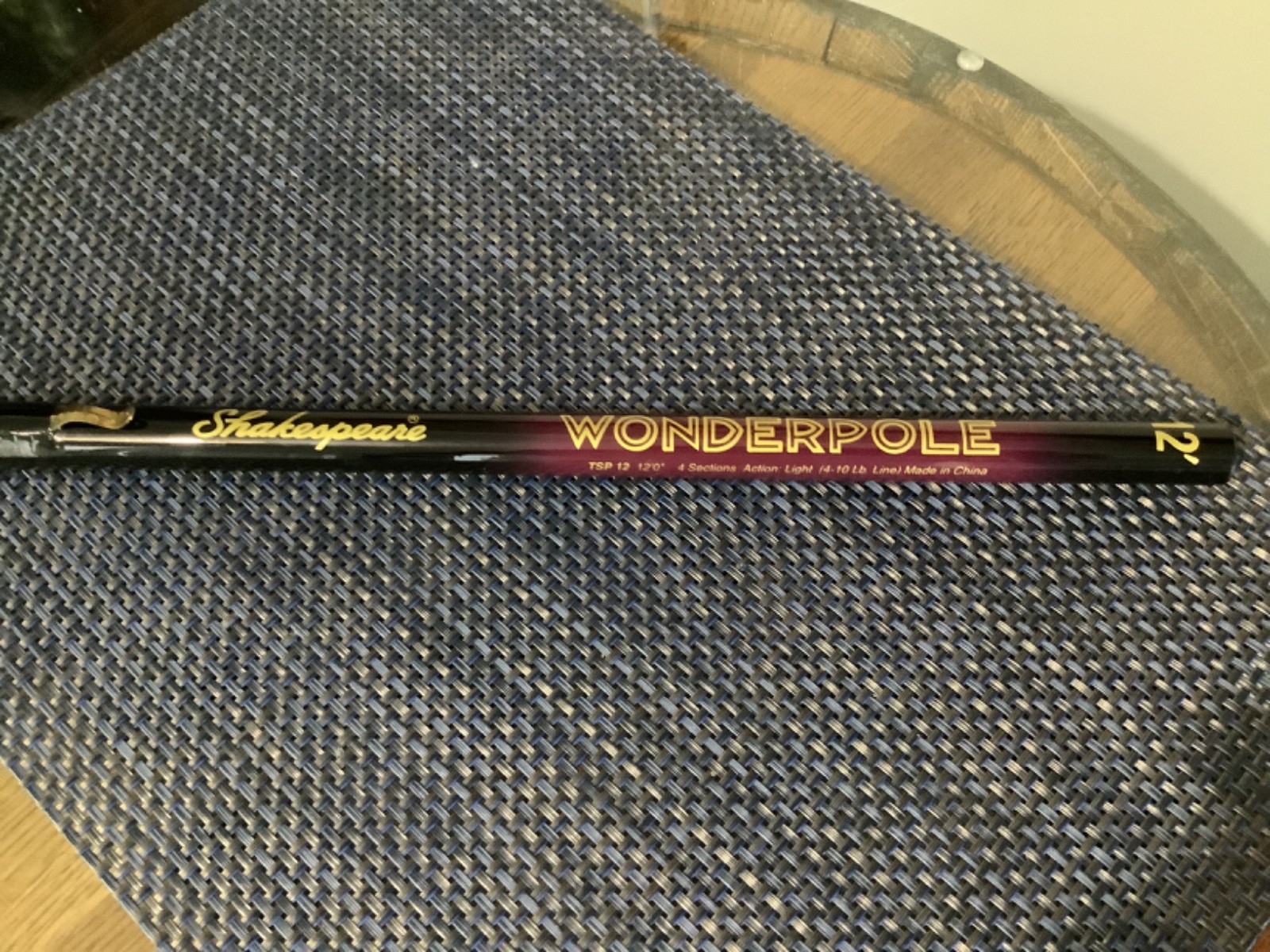 Shakespeare Wonderpole Fishing Rod – Telescopic TSP12 12’ – 4pc