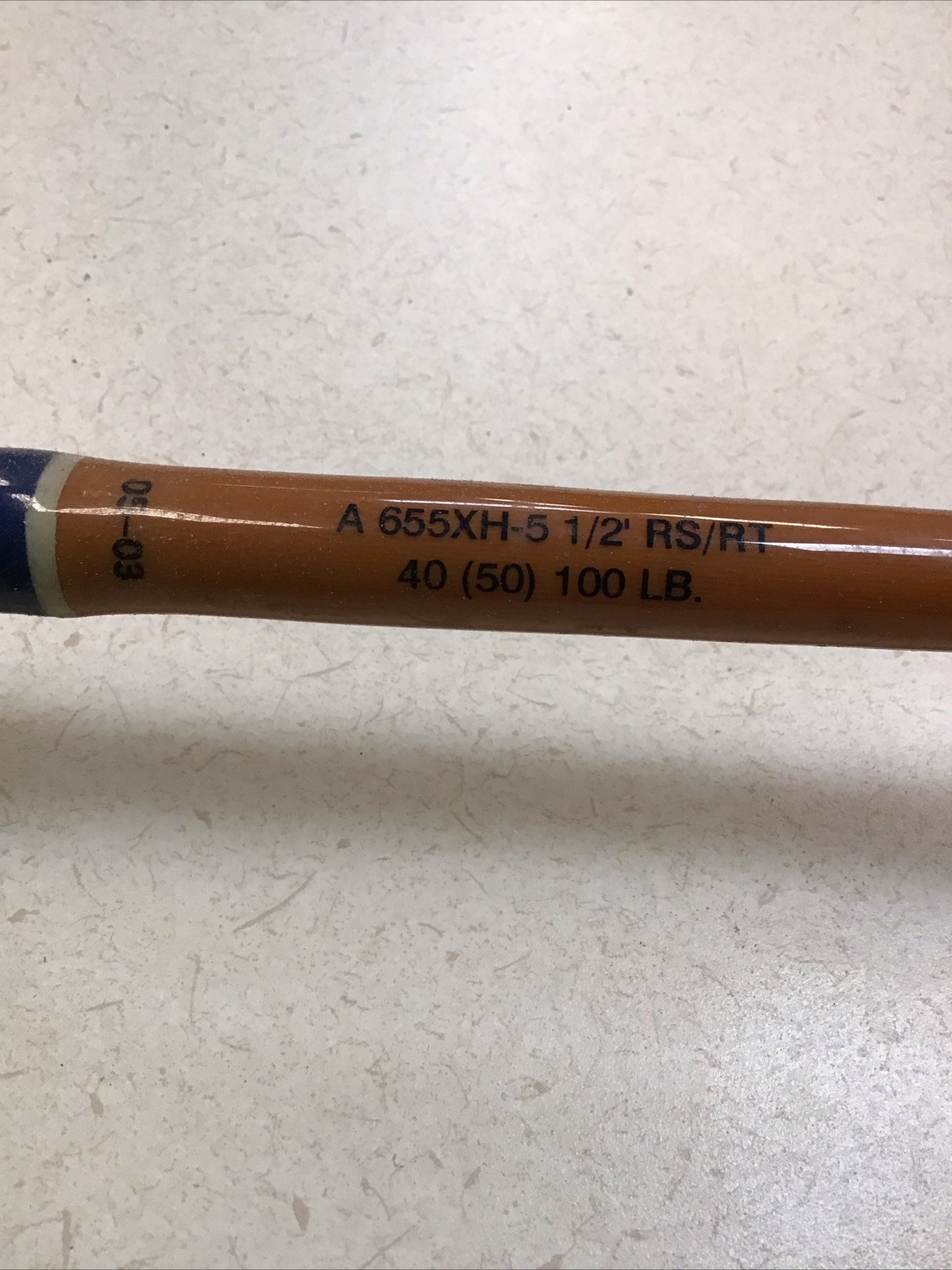Seeker Fishing Rod / Pole A655XH 5 1/2’ RS/RT 40(50)100 Lb. “Local Pickup Only”