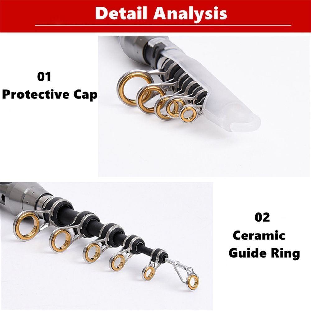 1.5/1.8/2.1M Telescopic Fishing Rod High Carbon Fiber Spinning Carp Feeder Bait