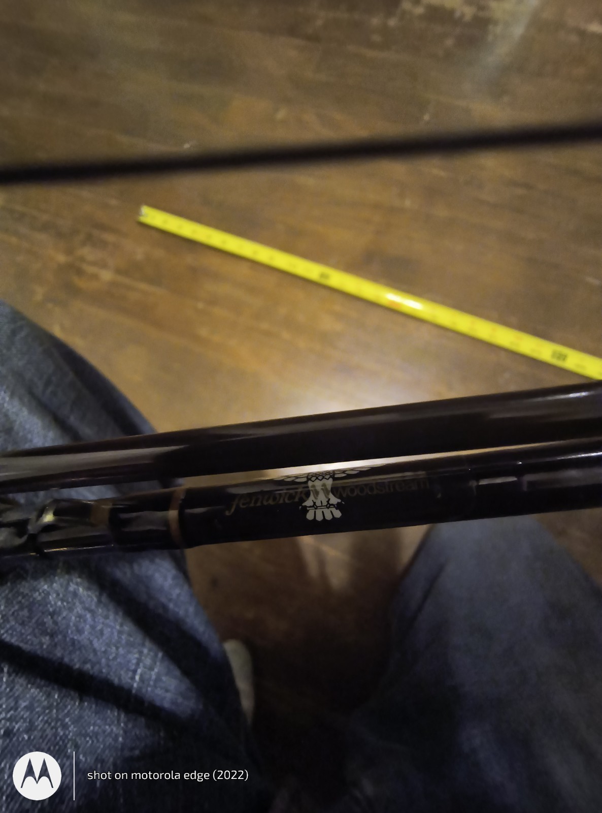 Fly Fishing Rod ( Fiberglass FENWICK ” Wood Stream” 9 ft Two Piece With LAMSON.