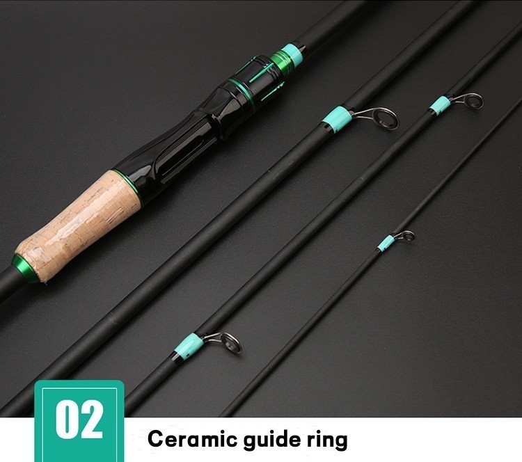 Fishing Rod Casting Spinning Rod Carbon Fiber Trout Ultra-Light Pole Fast Action