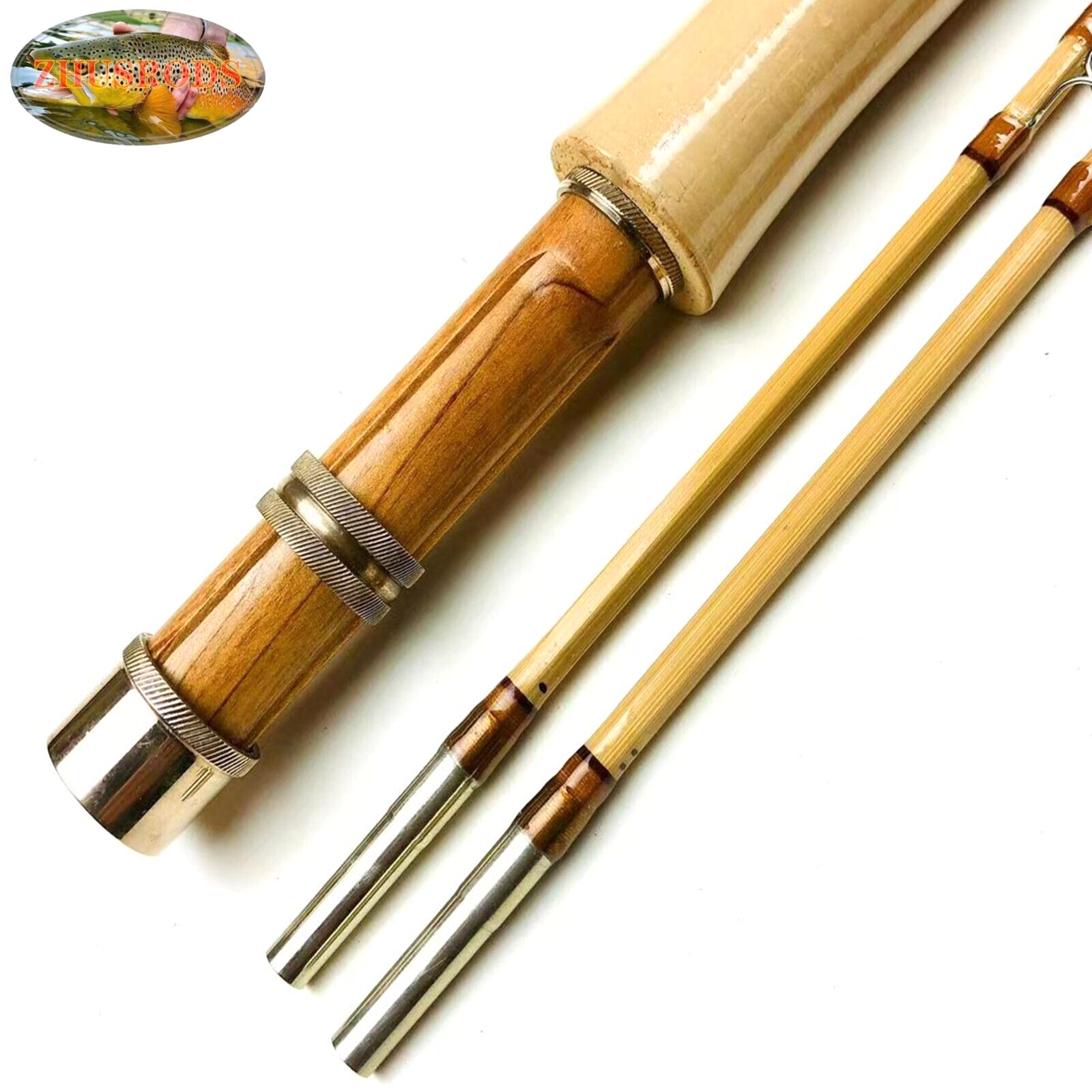 (Boutique) Cattanach 6632 Bamboo Fly Rod 6’6”~3 wt / Famous taper /Handcrafted