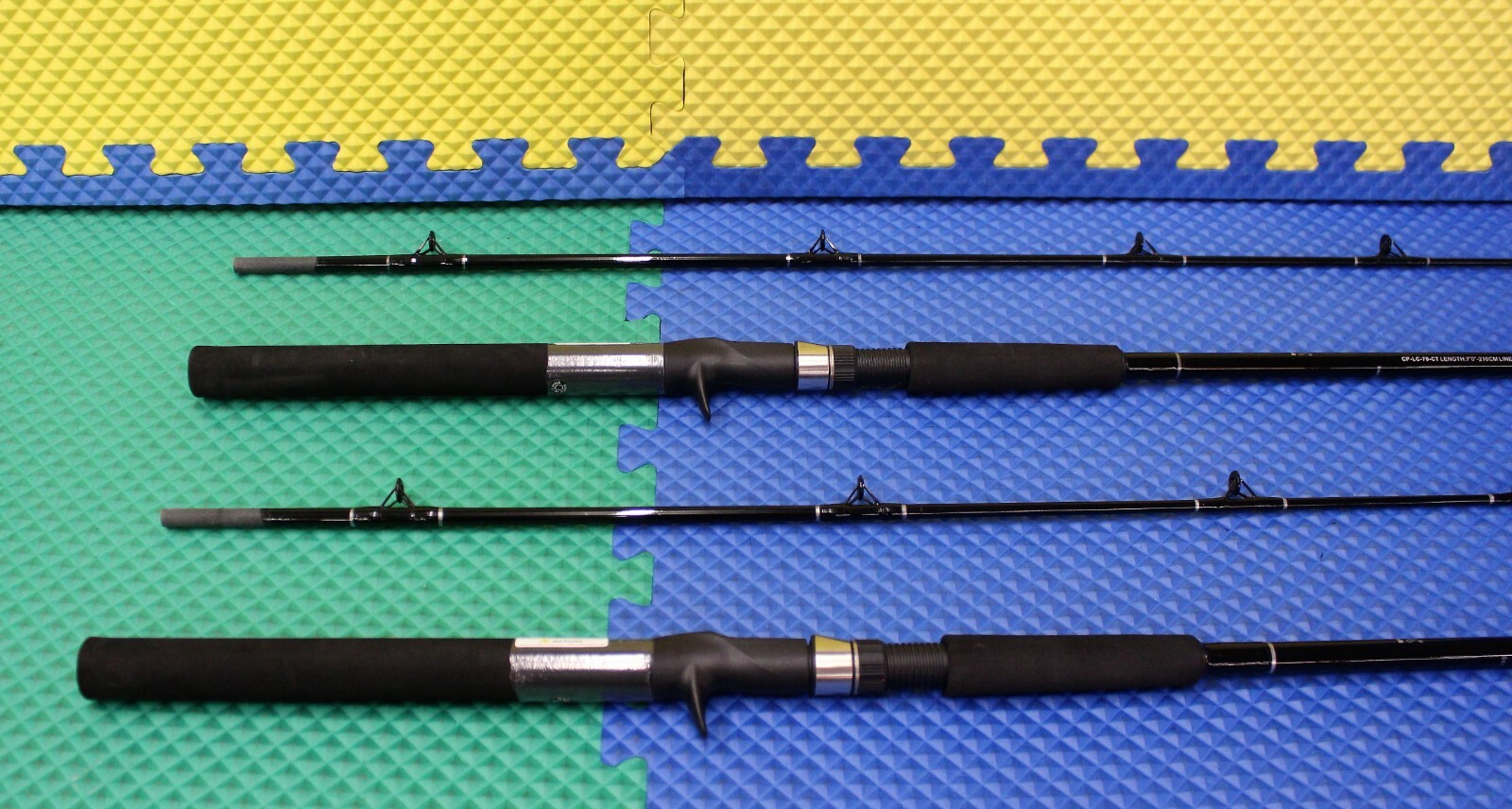 Okuma Classic Pro 7′ 0″ Lead Core Trolling Rod Chartreuse Tip CP-LC-70-CT 2-Pack