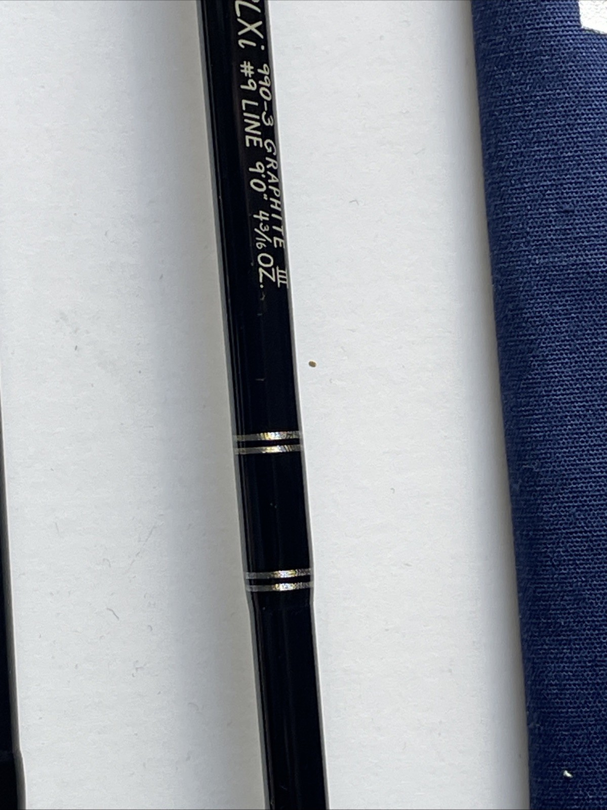 Sage RPLXi 990-3 Graphite III Fly Rod. 9’ 9wt. W/Tube Travel & aluminum