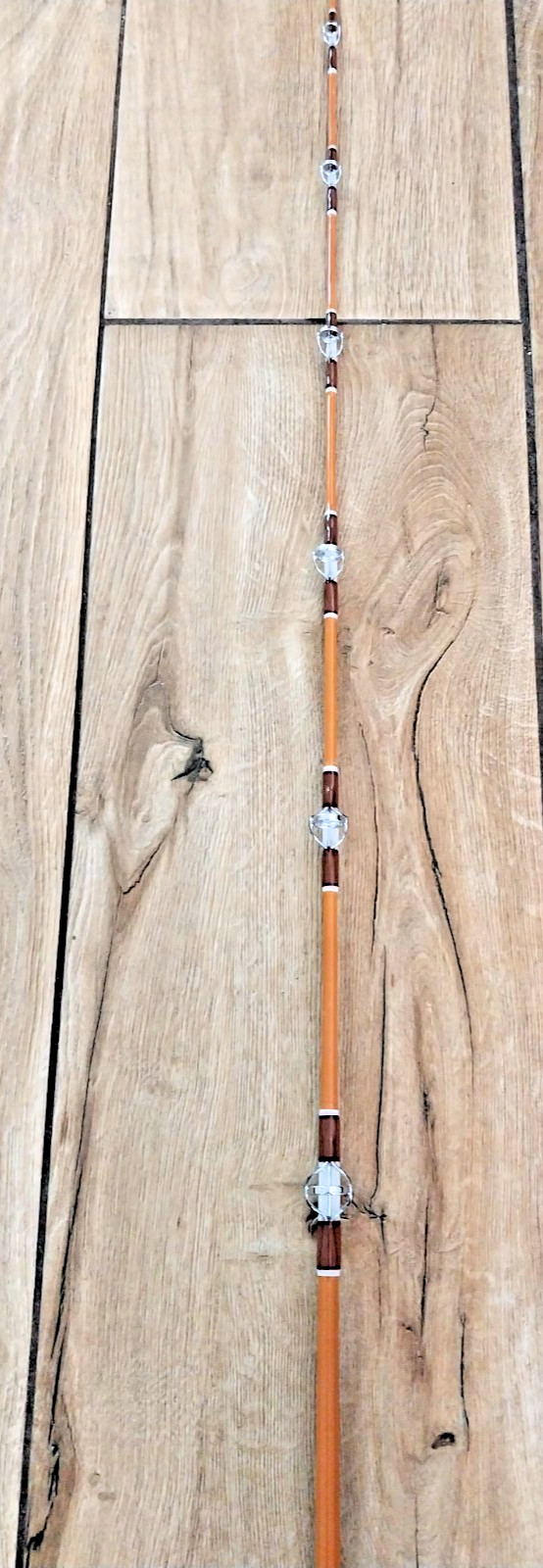 SABRE -870 – 7FT SALTWATER VTGE ROD 15-40 LBS. CUSTOM WRAPPED, NEW COMPONENTS