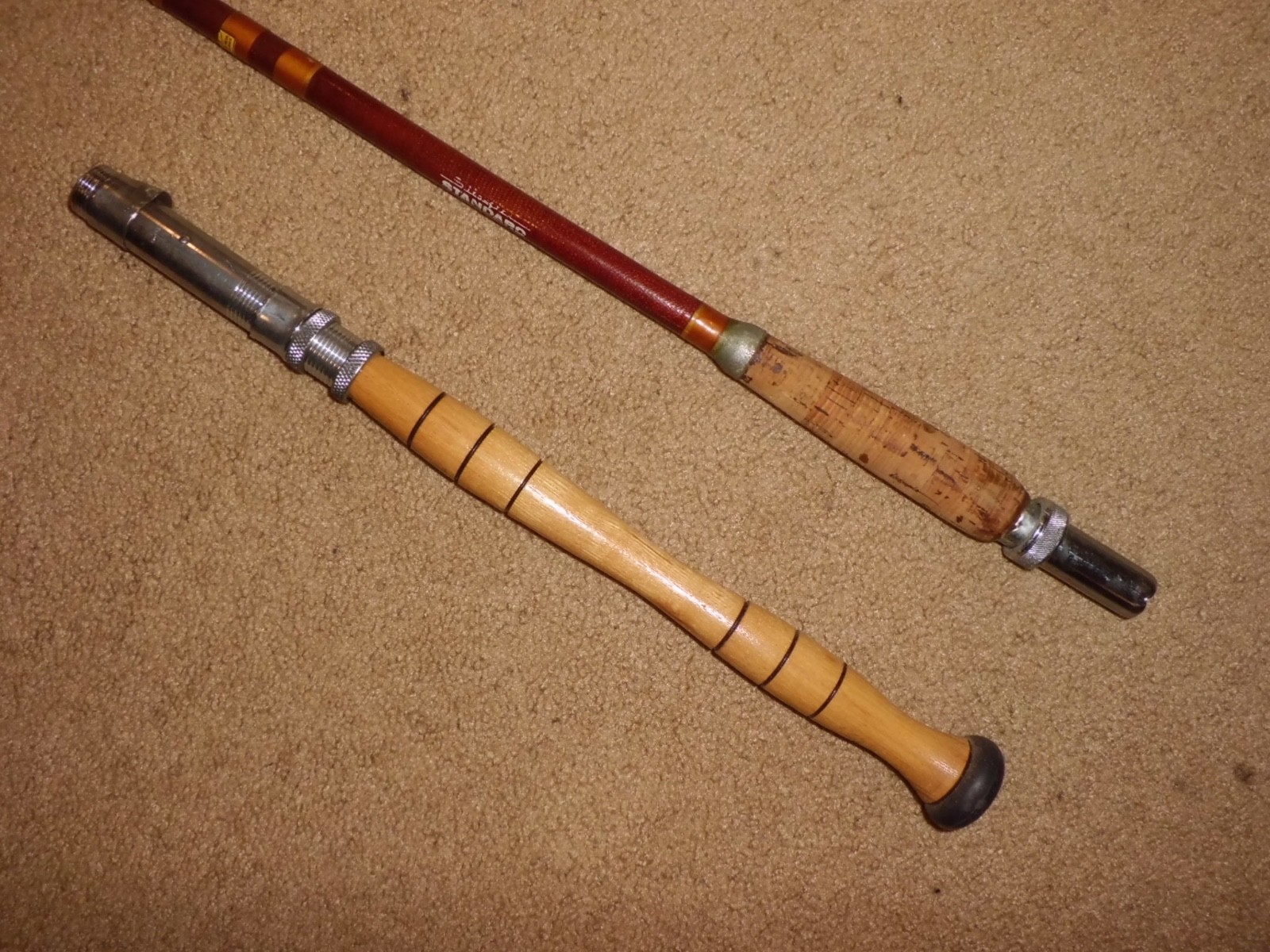 Vintage SILAFLEX Standard M165-R Conventional Boat 7’9″ Rod- USA