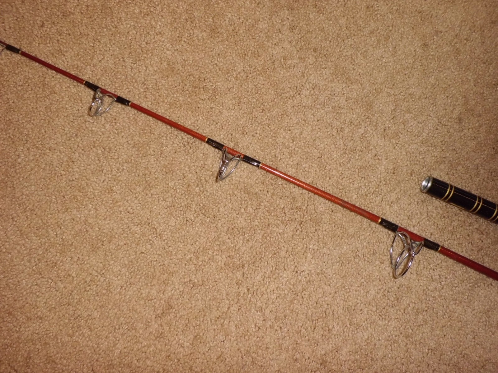 Vintage SILAFLEX Spinning Surf 8′ Rod made in USA
