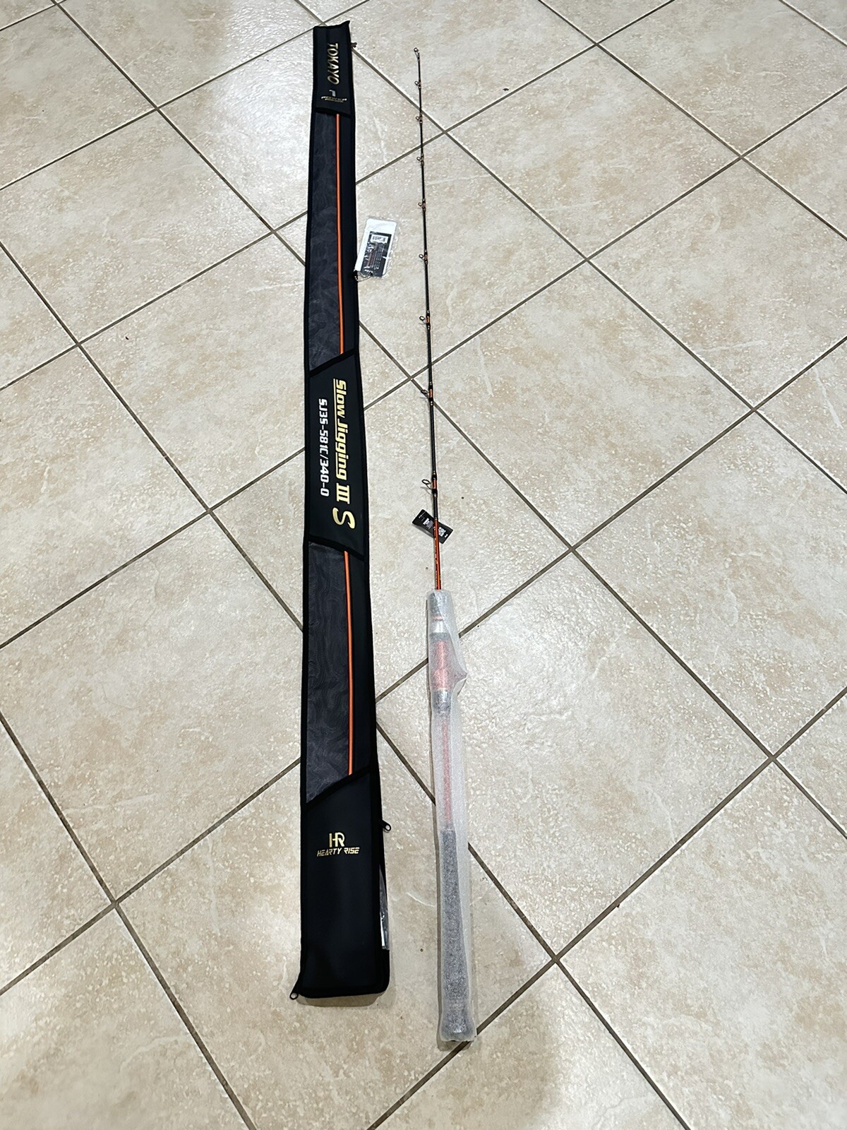 TOKAYO HEARTY RISE SLOW JIGGING ROD III S. POWER 1. 340Gr. Conventional Rod.RARE