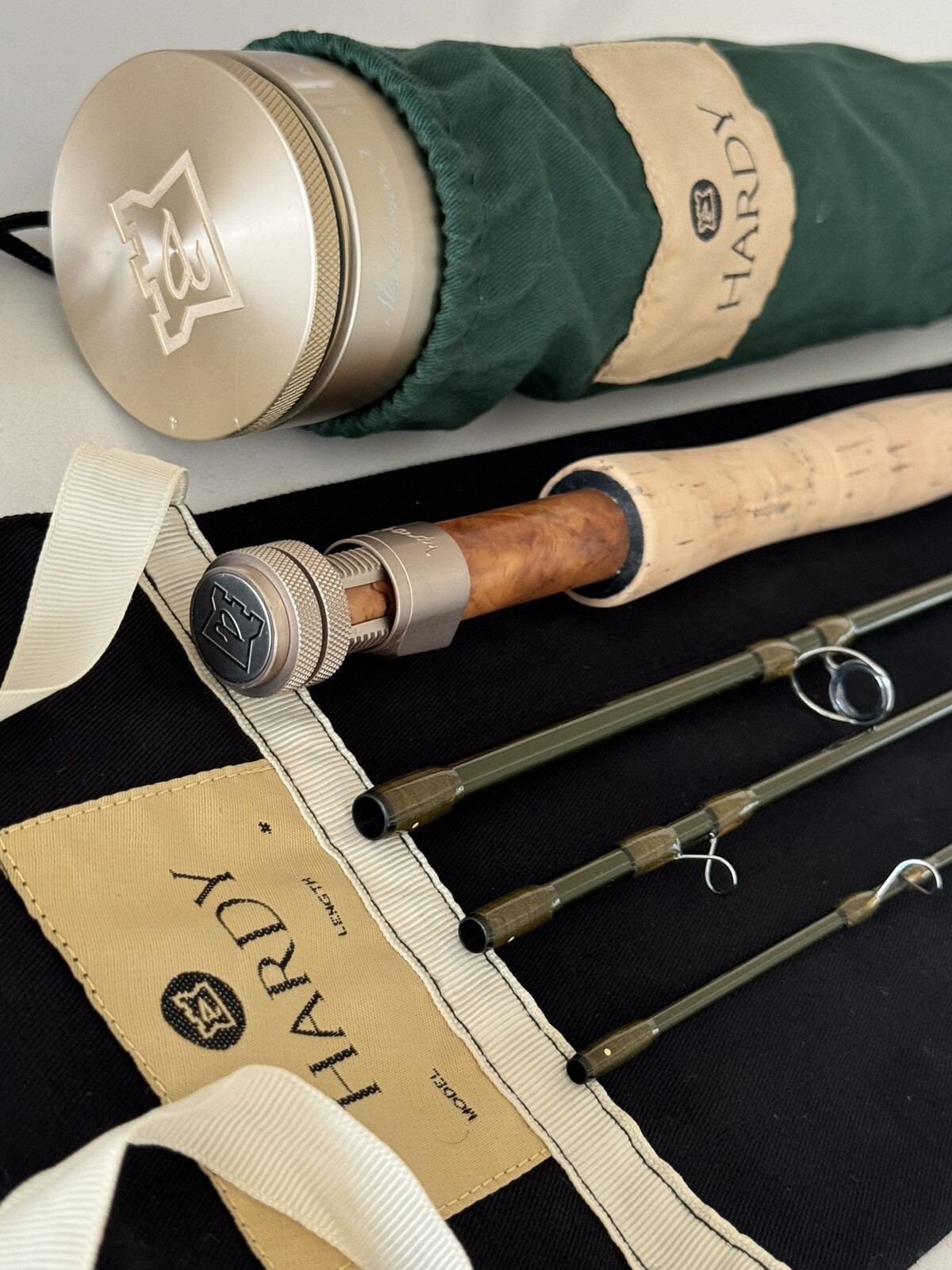 **BEAUTIFUL** HARDY MARKSMAN 2. 5wt 8’6”in~4pc Fly Rod!! 🔥MINT🔥