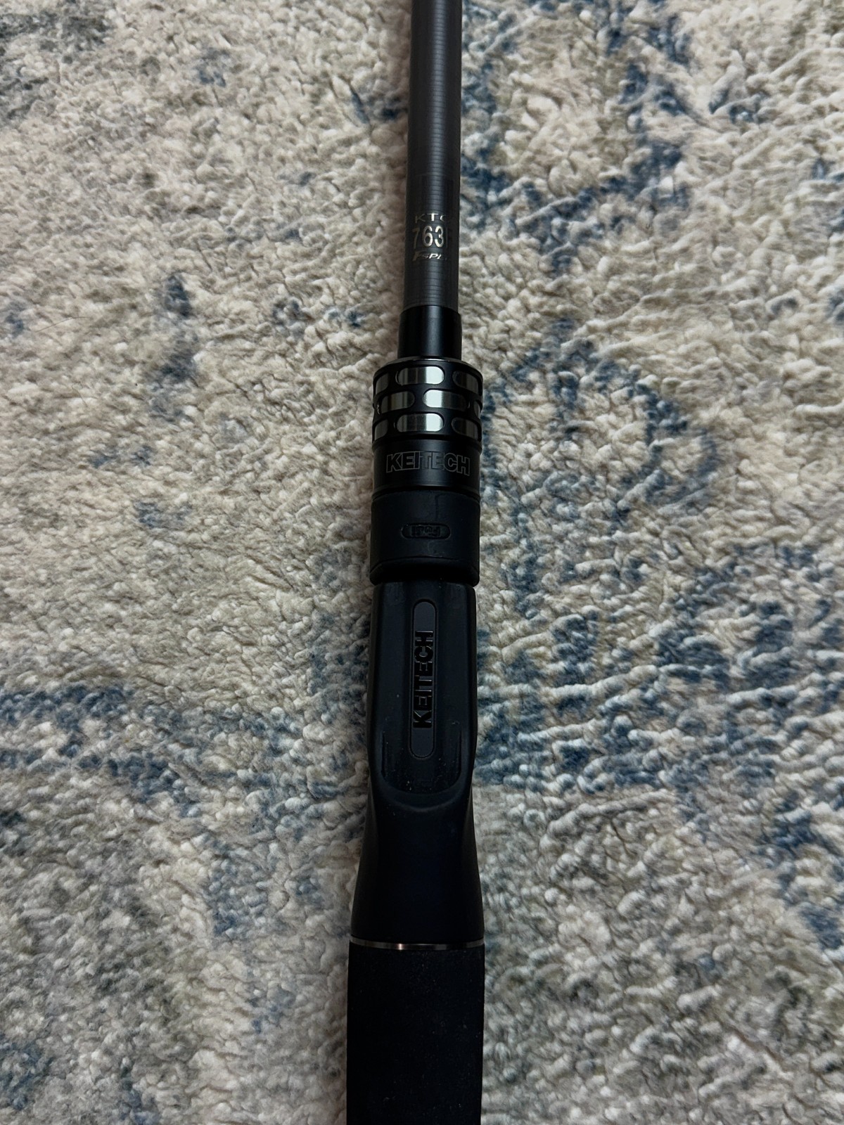 Keitech KTC763F-SPG 7’6″ Light+ Power Solid Tip Finesse Casting Rod