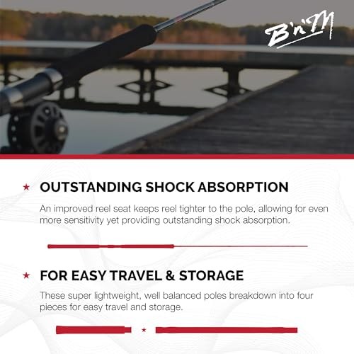 Pro Staff Trolling Rod (2-Piece) PT143 Black