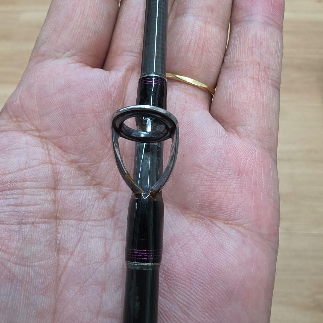 Jackal Jigging Rod Used with Rusty Guides