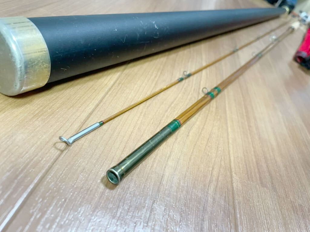 Pezon et Michel Ritz Super Parabolic PPP Fario Club 8’5 #6 Bamboo Fly Fishing
