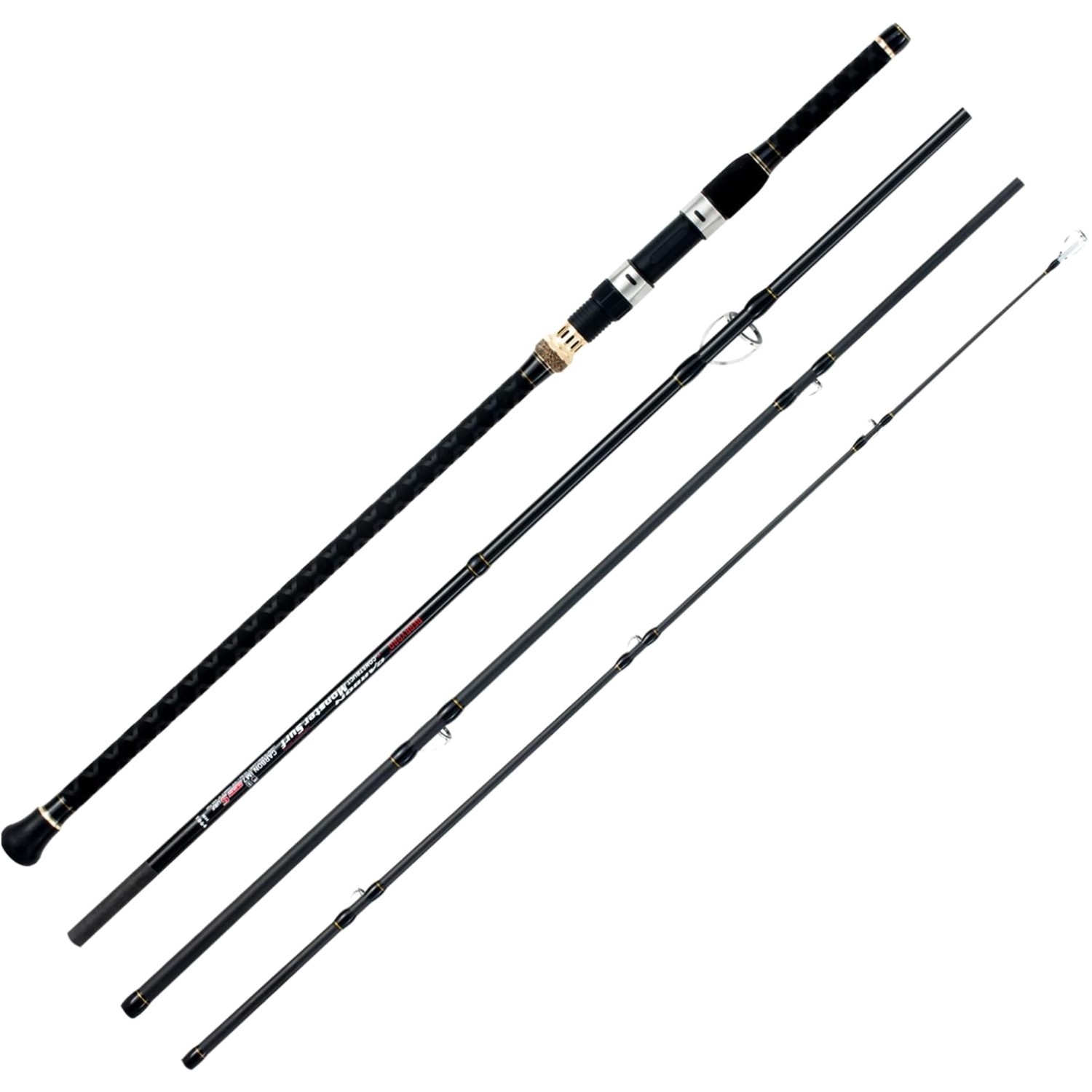 15′ Graphite Surf Spinning Fishing Rod – Extra Heavy, Fast Action Performance