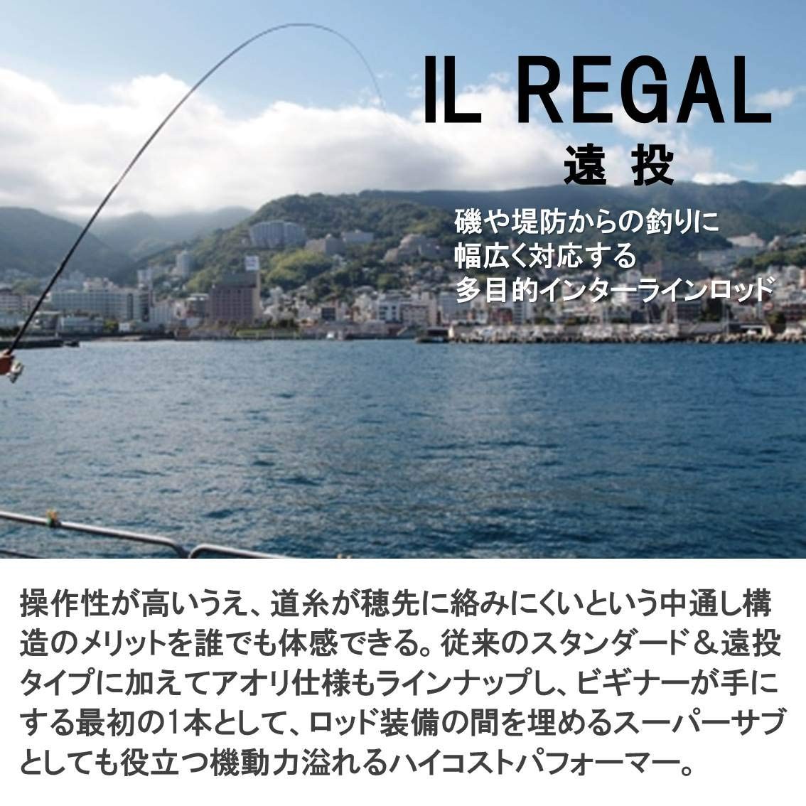 Daiwa rod interline legal 3-45 long cast