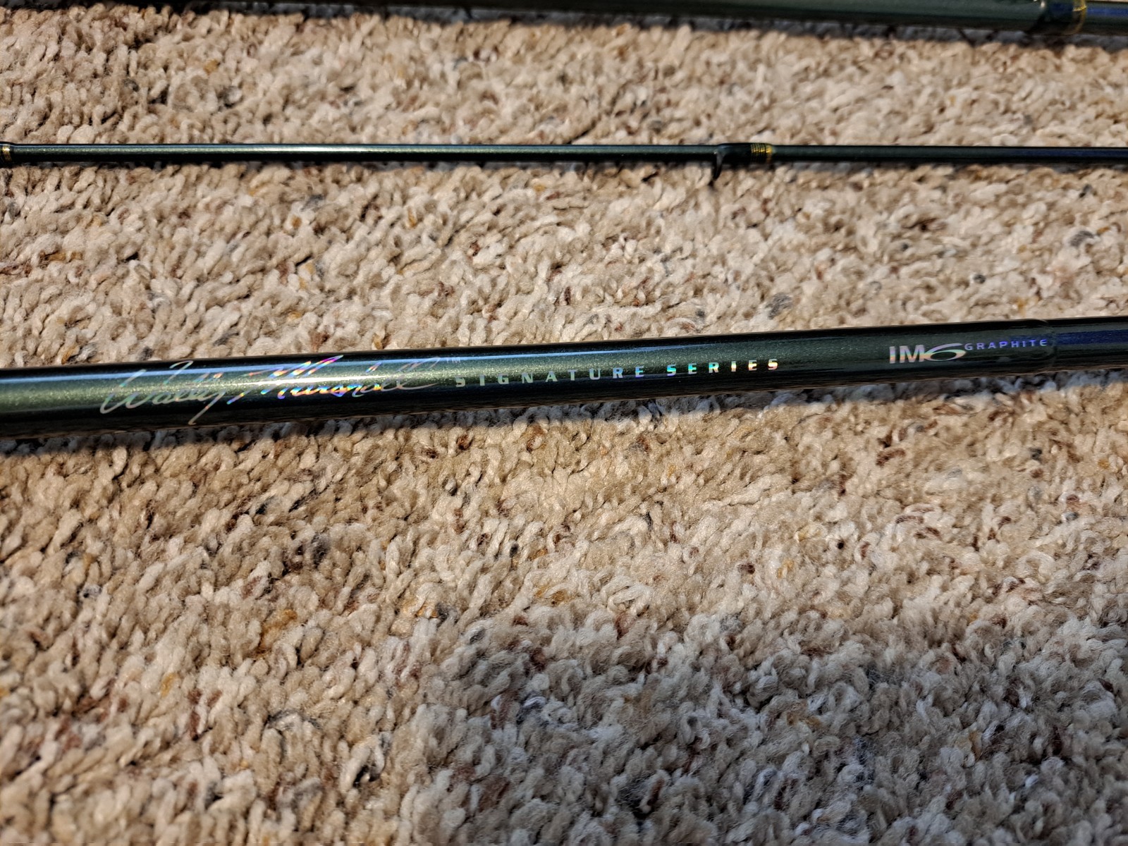 BASS PRO Wally Marshall Signature Series Fishing Rod– 3 piece 14′ IM6 Graphite