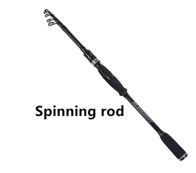 Telescopic Fishing Rod 1.8M-3.6M Carp Carbon Fiber Fishing Pole Spinning Casting