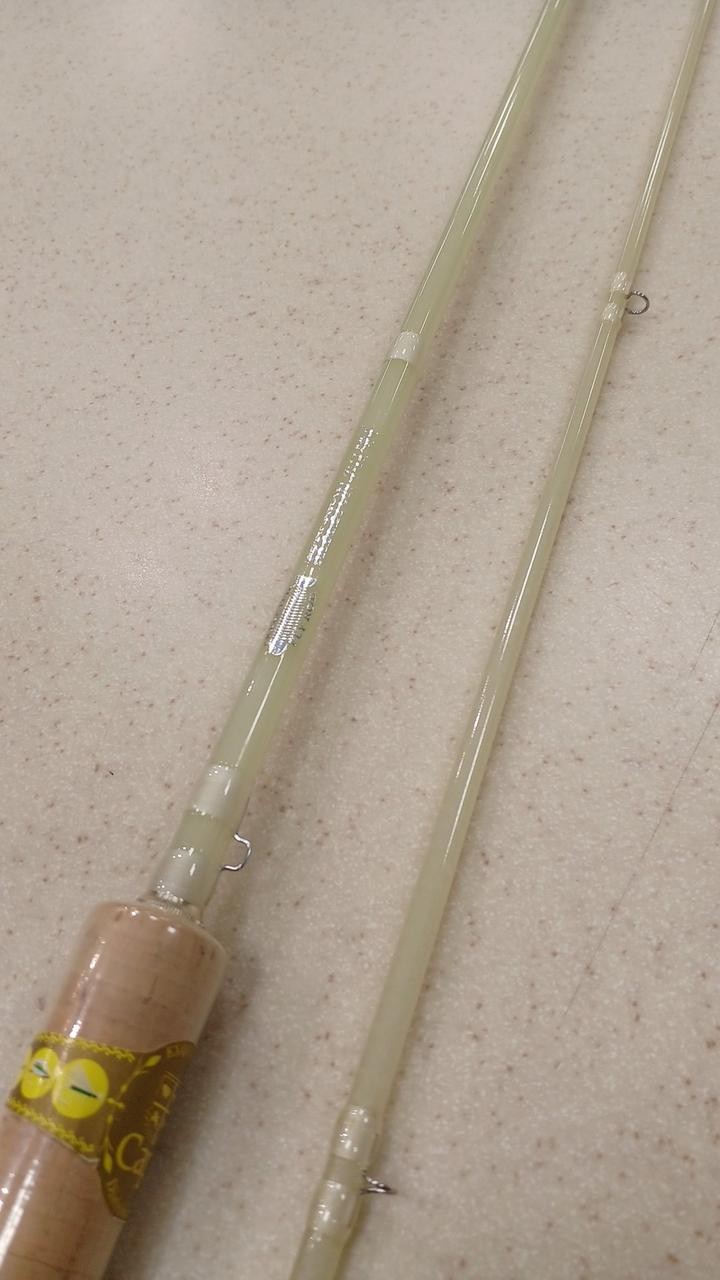 Skeleton 7’11” Fly Rod #4, 2-piece, lightweight, fishing gear