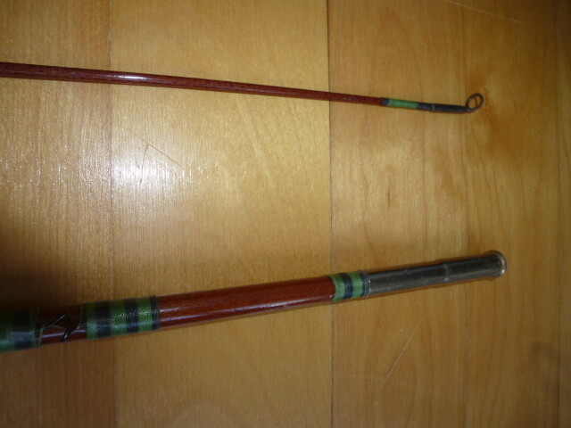 Vintage Fly Fishing Rod Thomassin 1st Gen, Fiberglass made in Canada great fish