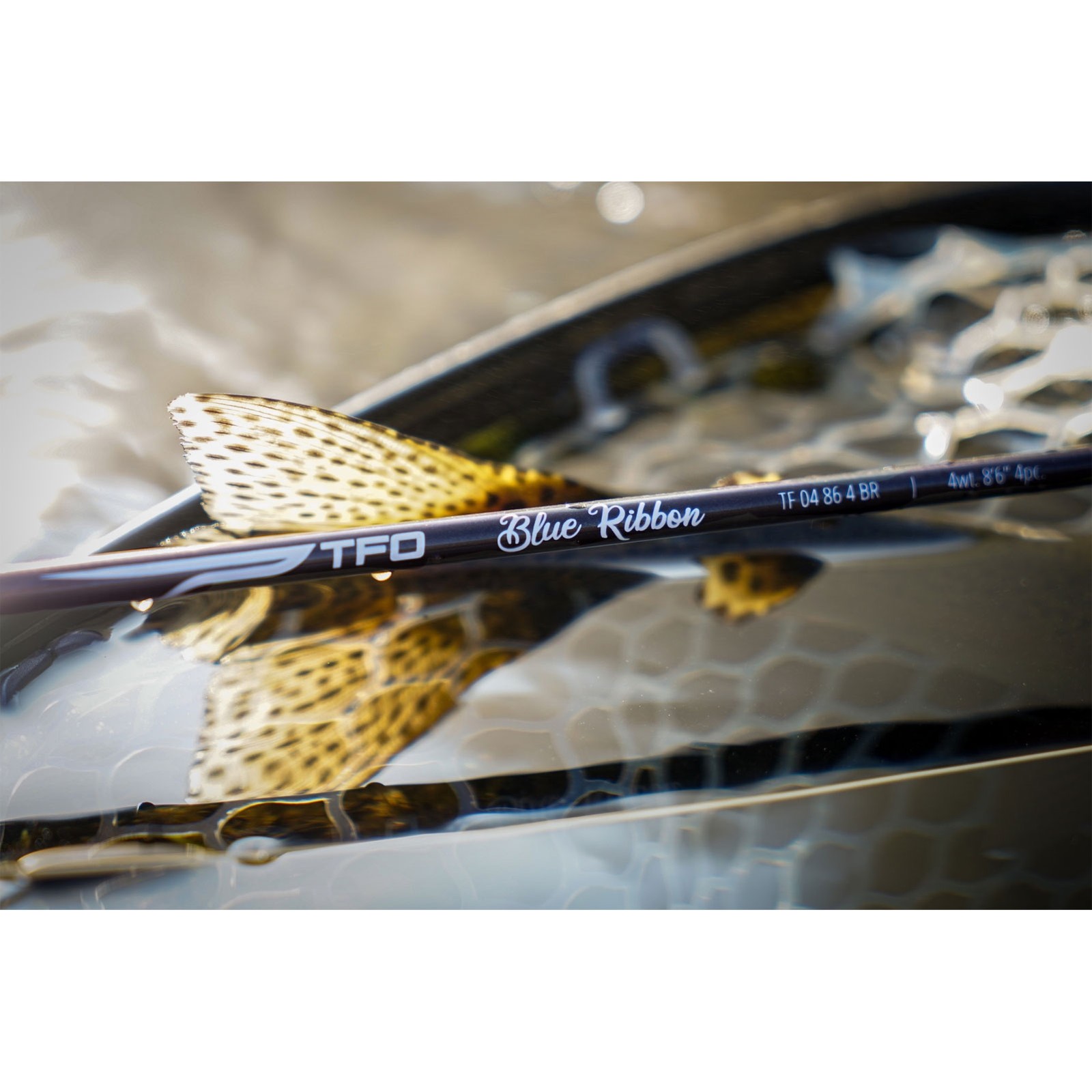 TFO Blue Ribbon 5 Wt. 9’0″ 4 Pc. Rod W/Case (Tf-05-90-4-Br)