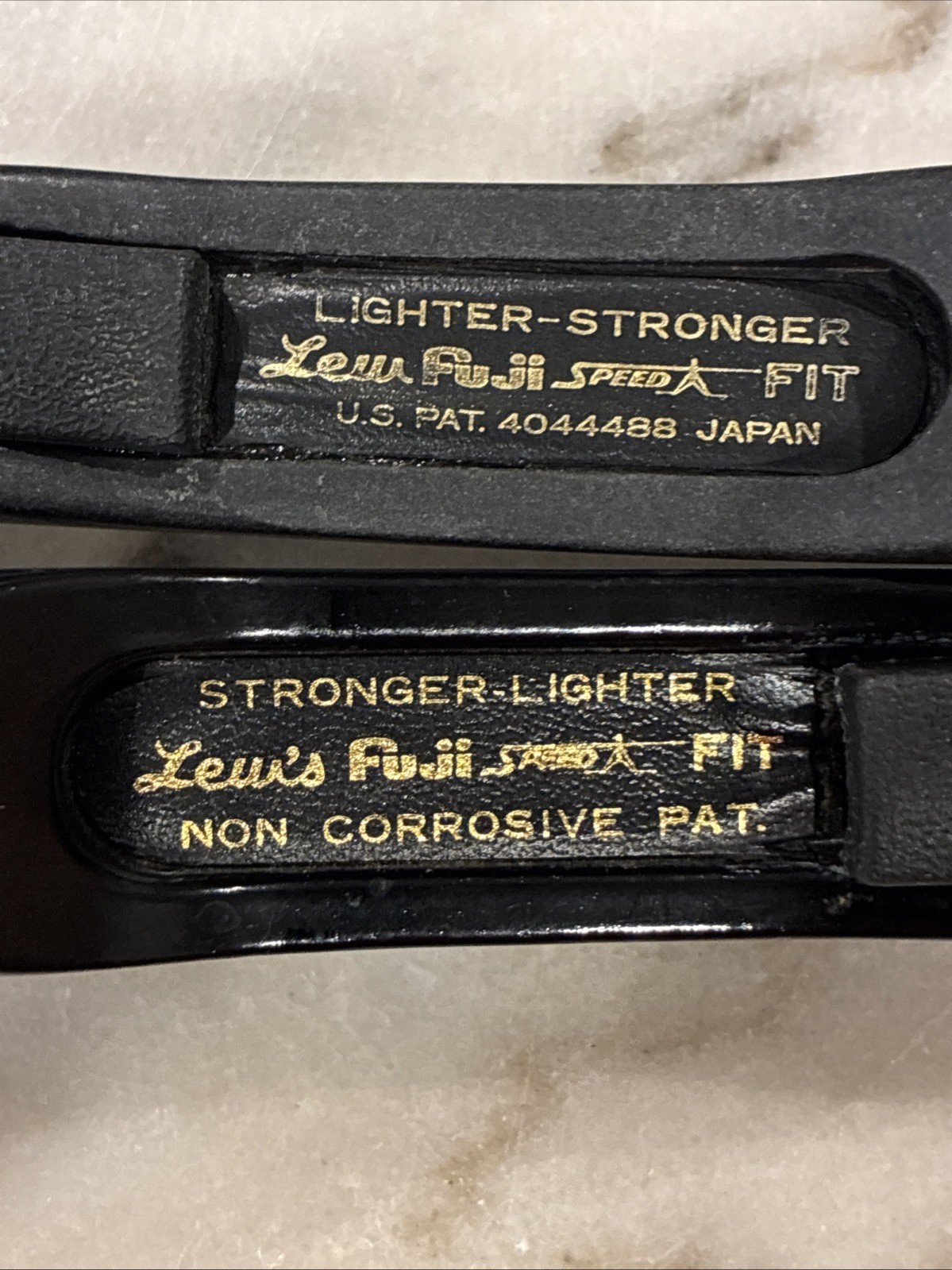 Lot Of 2 Vintage Lew’s Fuji Speed Grip Fishing Pole Handle (only) Good Used Cond