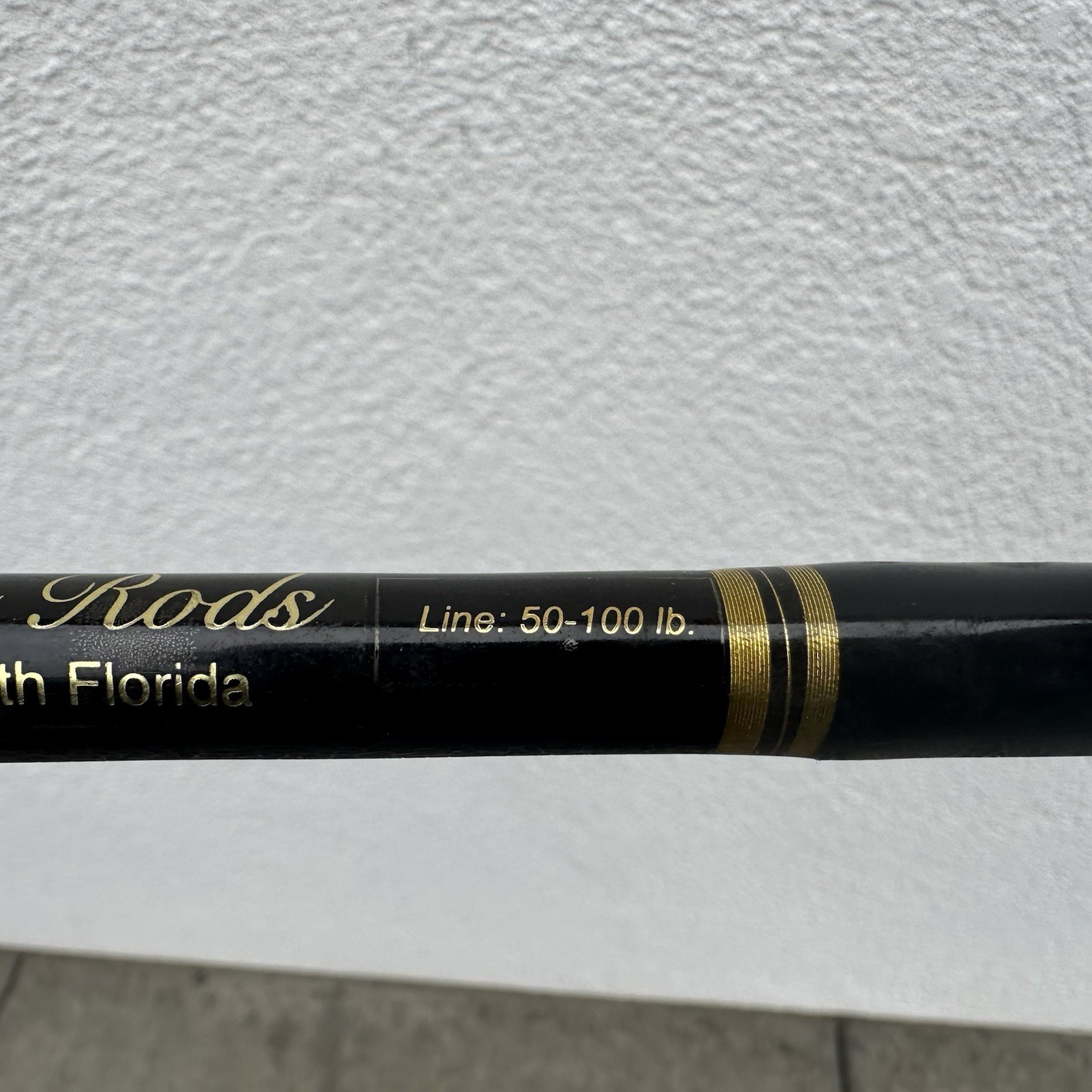 CHAOS Rods 50-100lb Fishing Rod 71.5” Lake Worth Florida Nice Shape