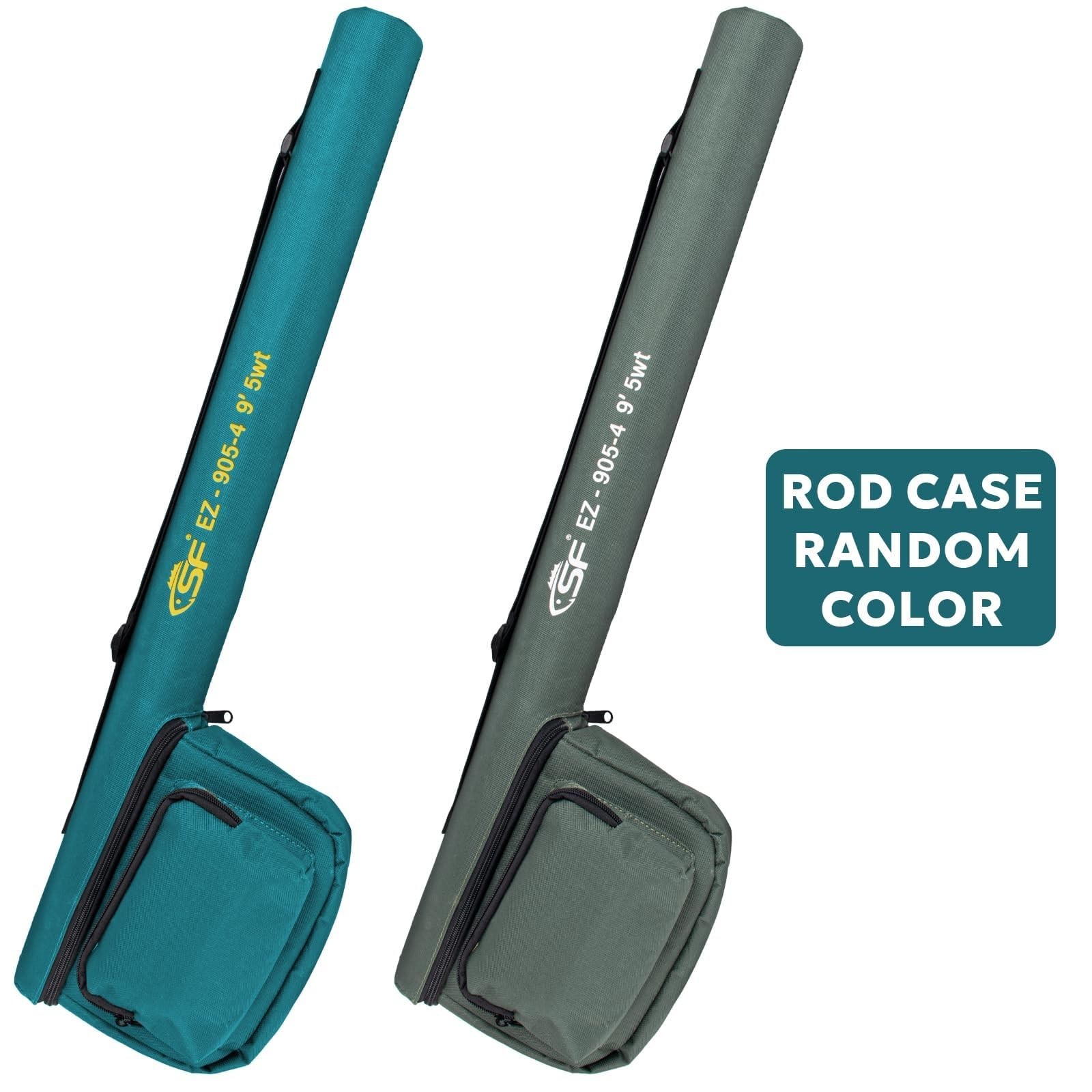 SF Fly Fishing Rod Combo Starter Kit Semi Gloss Green Jade Finish 24T Carbon …
