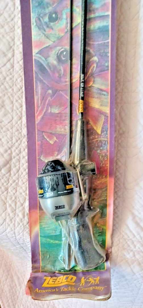ZEBCO Z22 SPINCAST COMBINATION Old School Fishing Rod & Reel