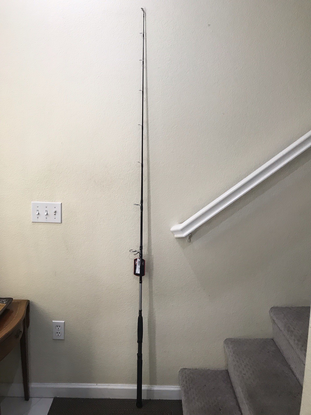 PENN PURIV1225S701MH LONG CAST SPINNING FISHING ROD 7’FT 20-40LB BRAID ONE PIECE