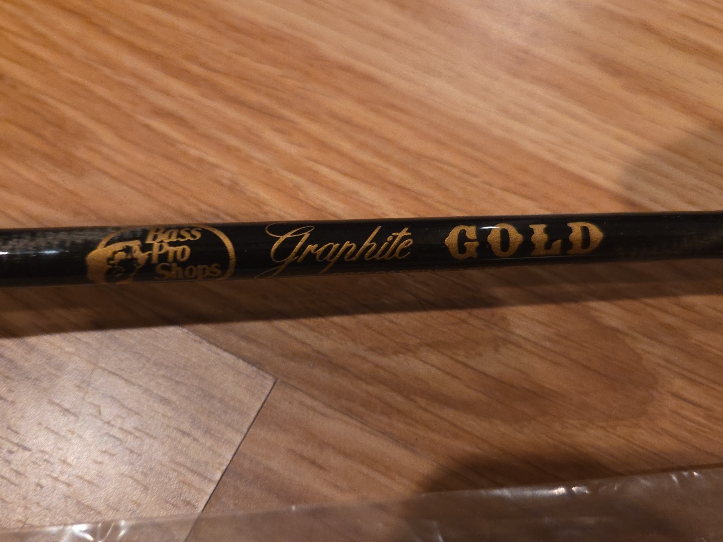 Vntg Bass Pro Shops Tournament XL Graphite Gold 5’7″ 1Pc. Casting Rod Brand New