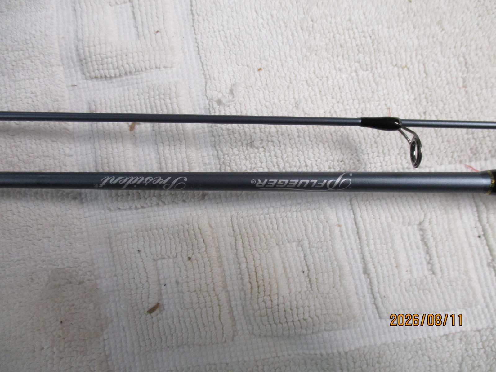 PFLUEGER PRESIDENT SPINNING ROD 4’8″ foot length ULTRA LITE MODERATE Fast power