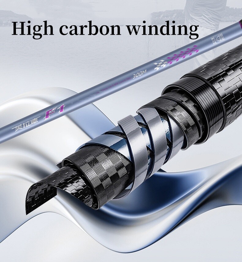 Spinning Rods Lure Fishing Rods 1.68m 1.8m Casting Rods Carbon Fiber Pole Fast