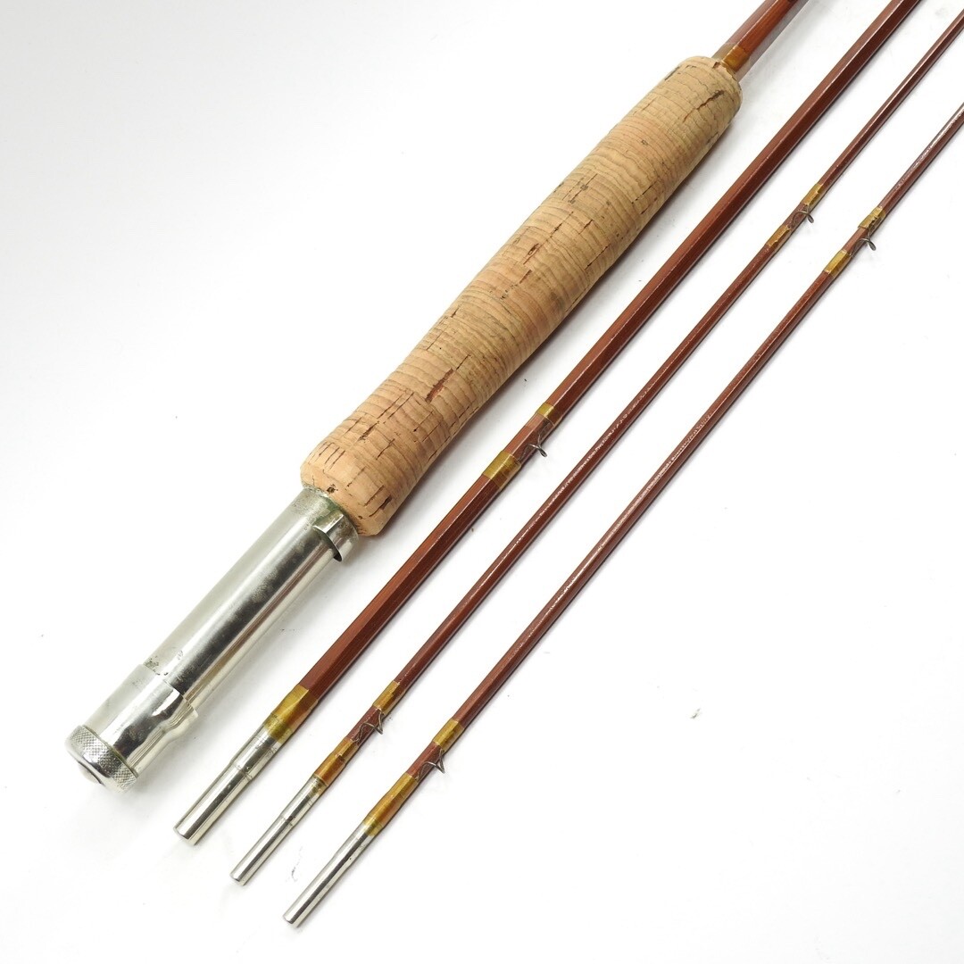 Granger Marshall Field & Co Bamboo Fly Rod. 8’ 6”. W/ Tube & Sock.