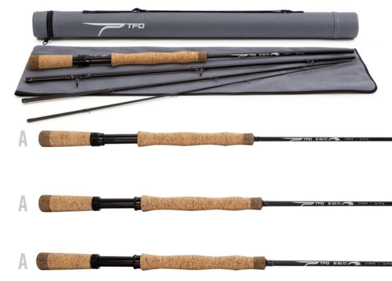1 NEW TFO BC Big Fly 9 Foot 10 Wt. 4 Piece Fly Rod TF 10 90 4 BF FREE SHIPPING