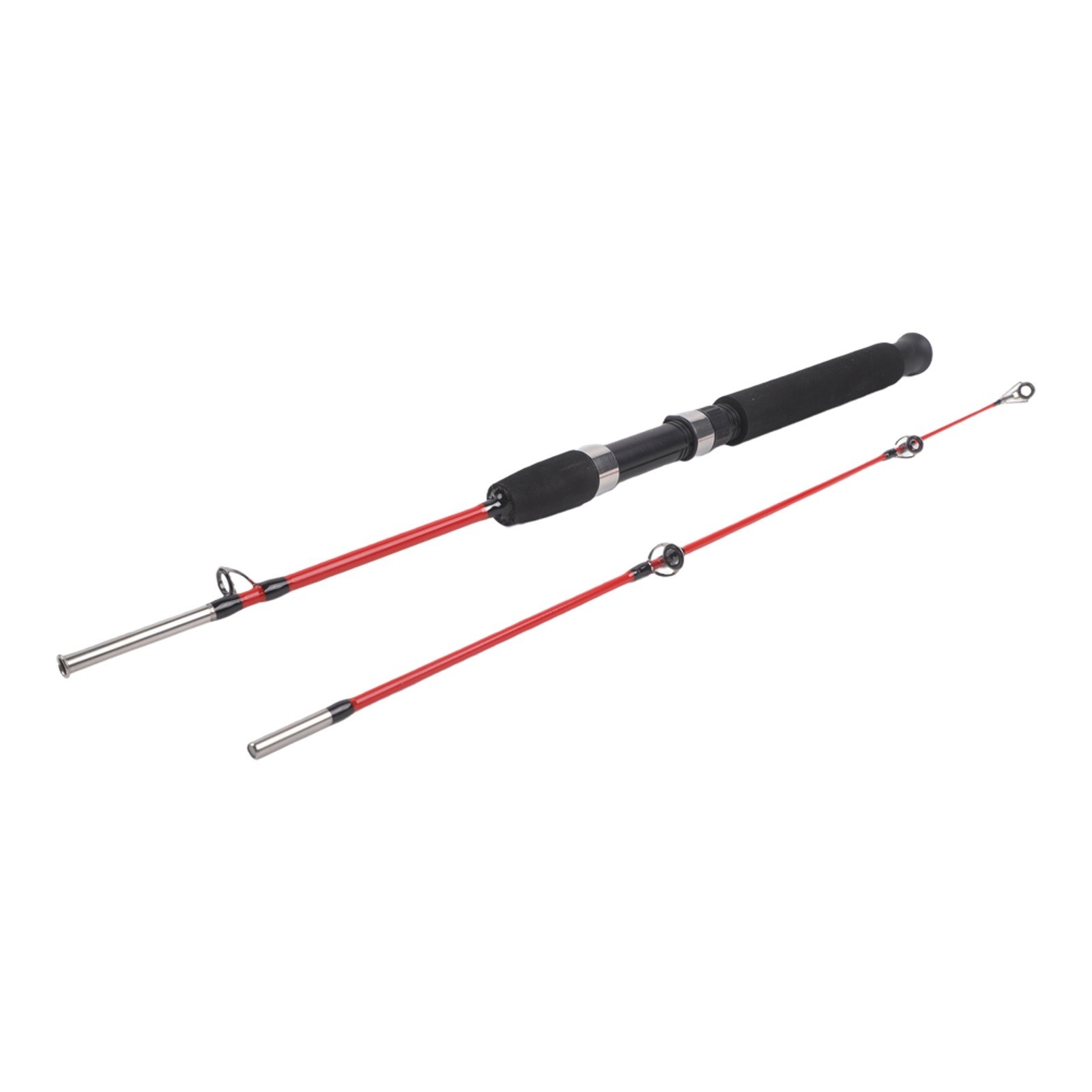 Outdoor Fishing Rod FRP 1m Length Lightweight 1065g Balanced Design for Angling