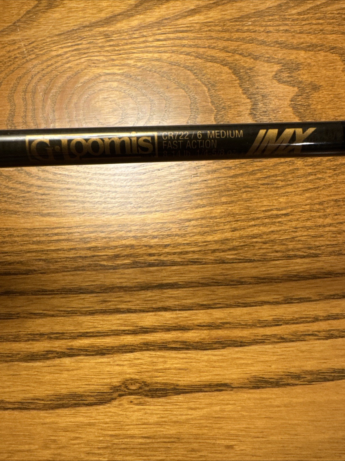 G Loomis IMX 6’ CR722 Medium Fast Action Bait-casting Rod