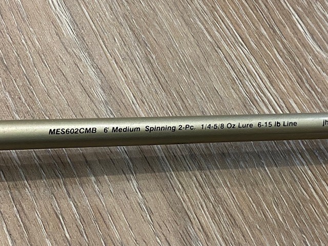 Mitchell Esprit MES602CMB 6′ Med 2 Pc 6-15 lb Line Spinning Rod
