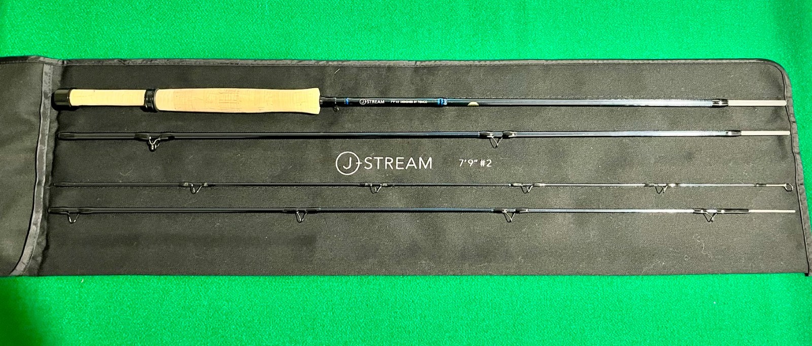 Tiemco J-Stream Fly Fishing Rod 7’9″ 2wt 4 Piece