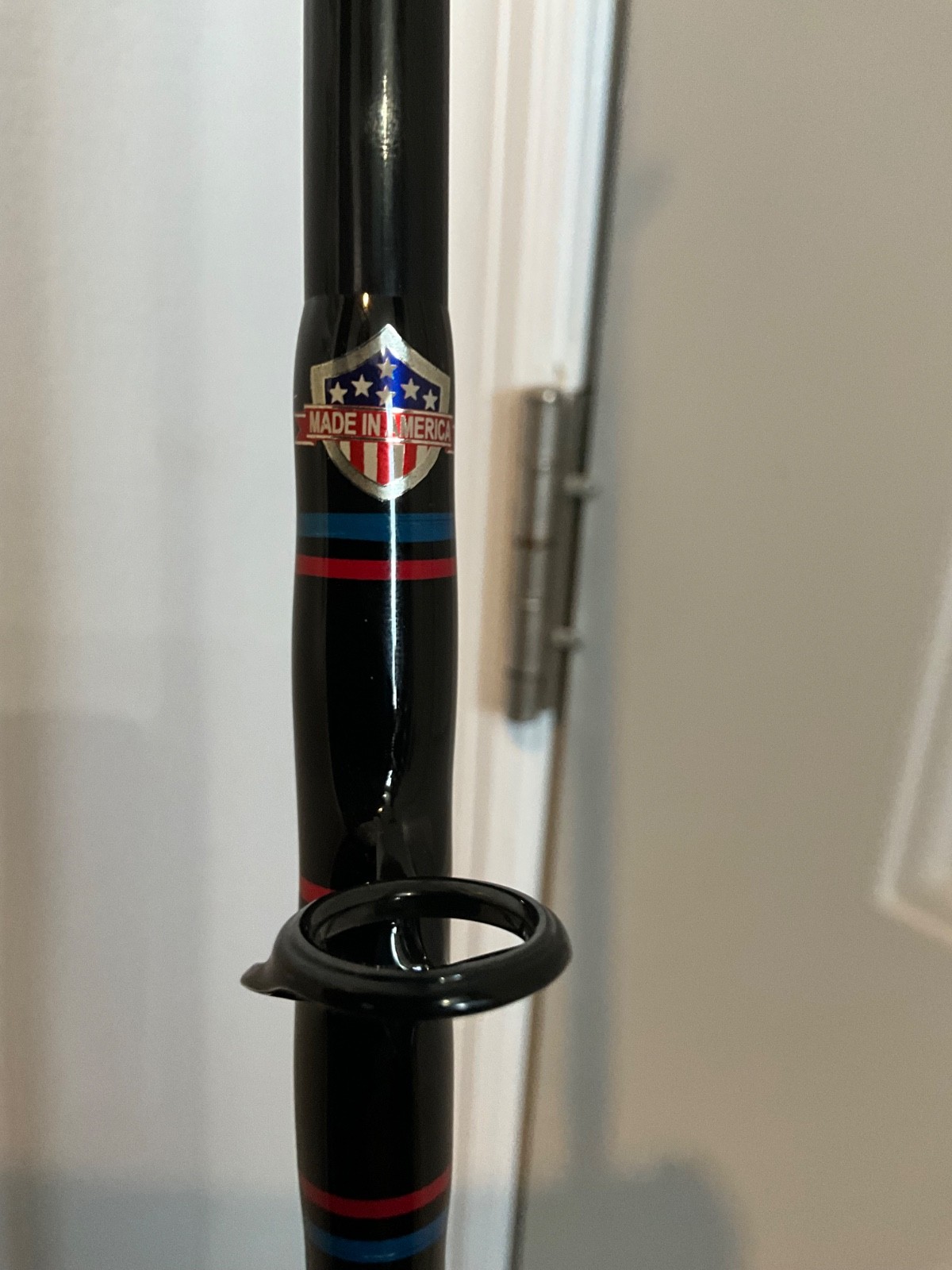 SEEKER ONE-PIECE FUJI GUIDE BLACK Steel Graphite G270-8 FT LIVE BAIT FISHING ROD
