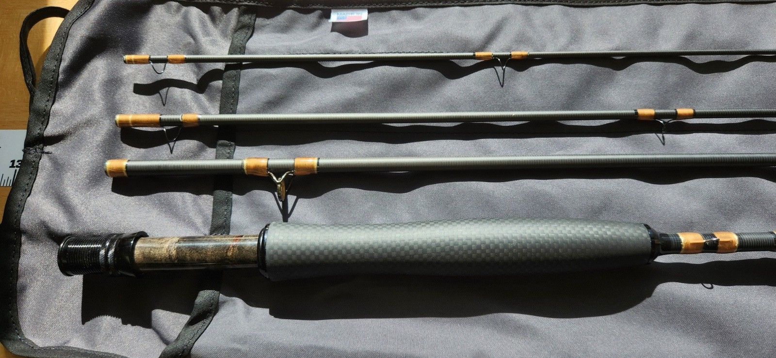 Custom premium 9ft 5wt fly rod Loomis air carbon Epitome blank (medium)