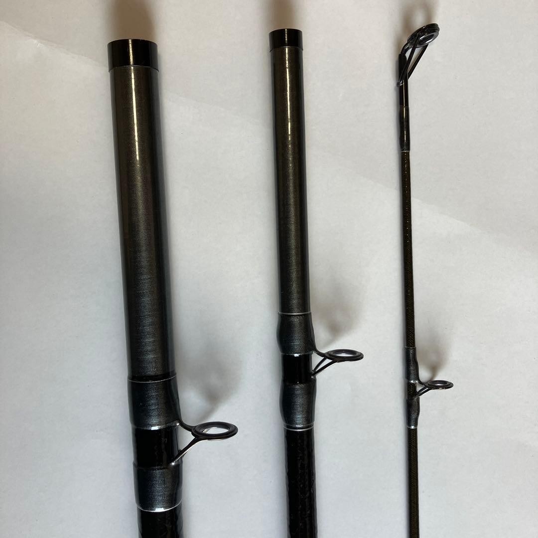 Daiwa Carbo Whisker Kenzaki No.50 3pc Surf Fishing Rod Used with Case