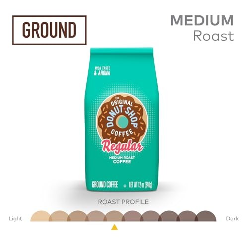 Coffee, Regular, Medium Roast, Ground 12 Ounce (Pack of 1) Classic Roast