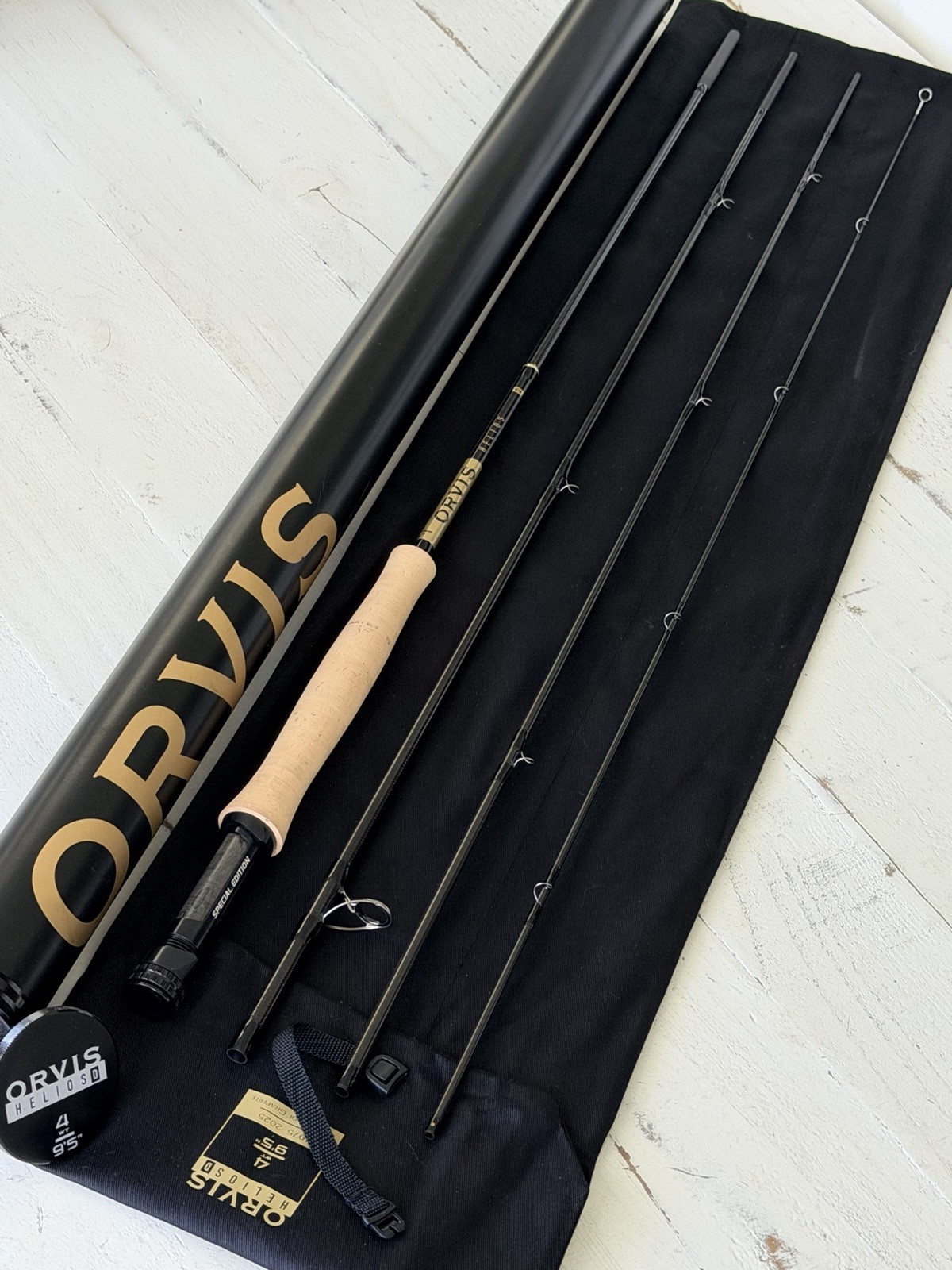 **BEAUTIFUL**🔥~NEW~ORVIS HELIOS-4D 50th ANNIVERSARY EDITION 4wt 9’6in Rod!! 🔥