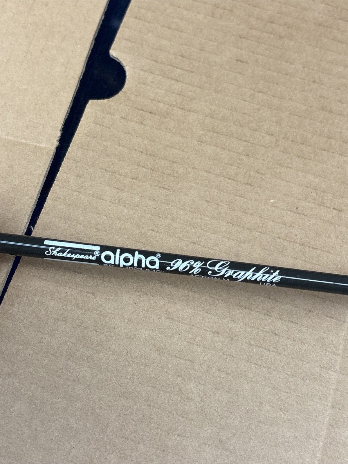 Shakespeare Alpha SP1024 5’10” Medium Action Fishing Rod 1 Piece